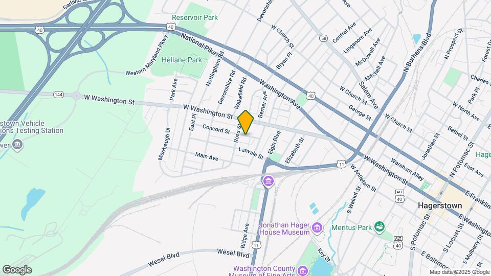 829 Concord St Map and Location Details