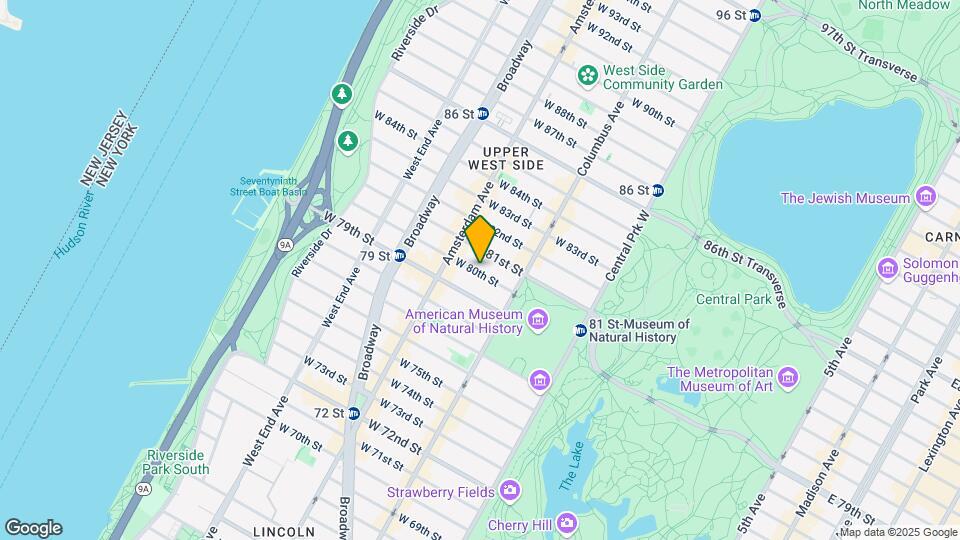 149 W 80th St Map and Location Details
