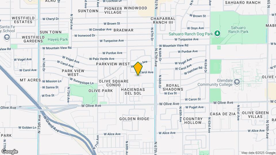 9350 N 67th Ave Mapa y Detalles de la Ubicación