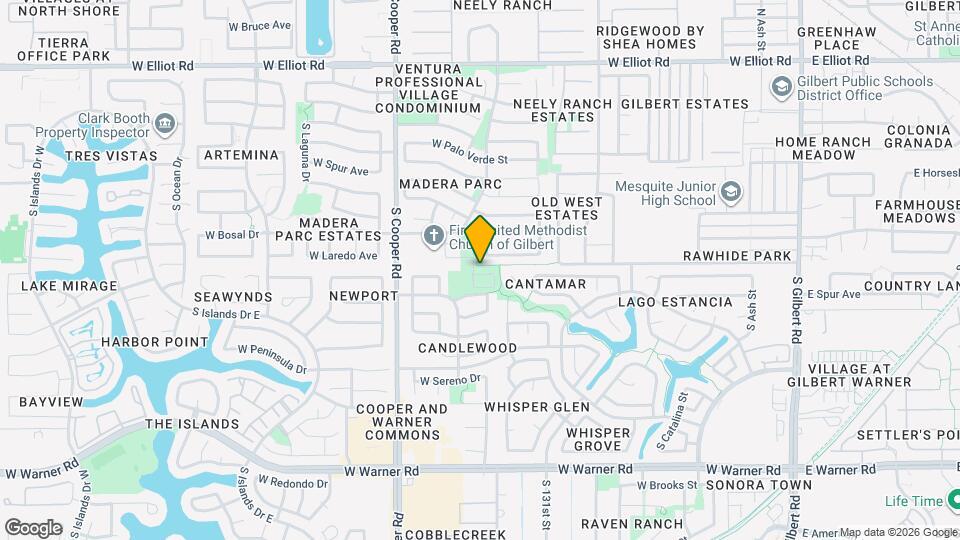 638 W Hackamore Ave Mapa y Detalles de la Ubicación