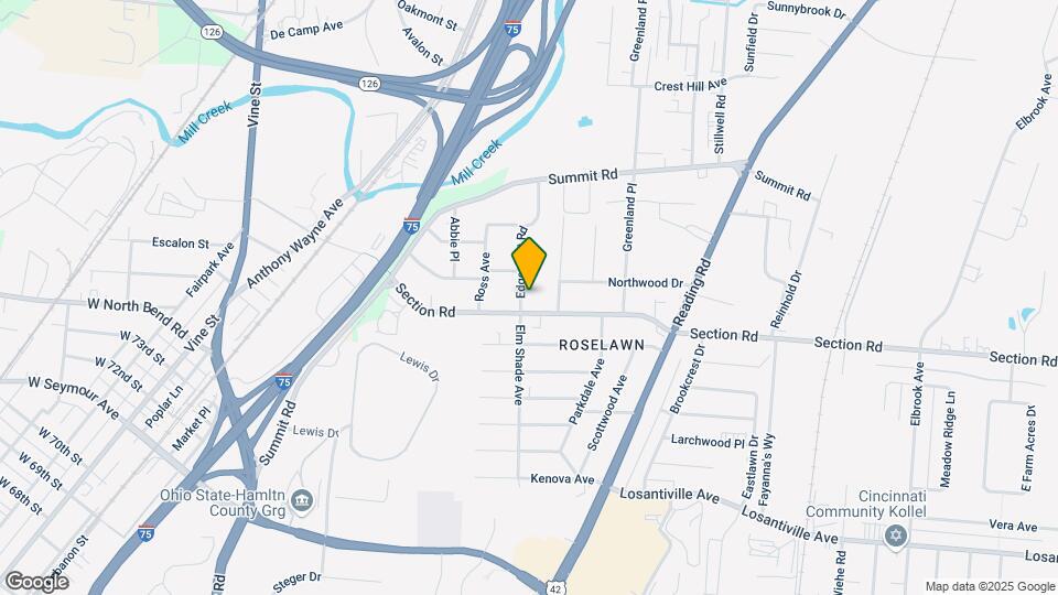 7456 Edgemont Rd, Unit 3 Map and Location Details