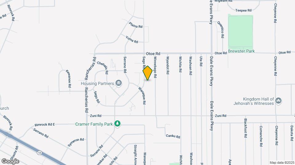 15909 Sago Rd Map and Location Details