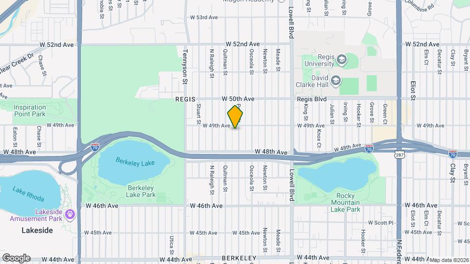 4877 Perry St Mapa y Detalles de la Ubicación