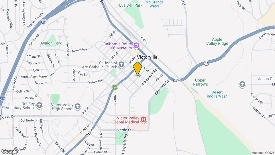 15544 Eighth St Map and Location Details