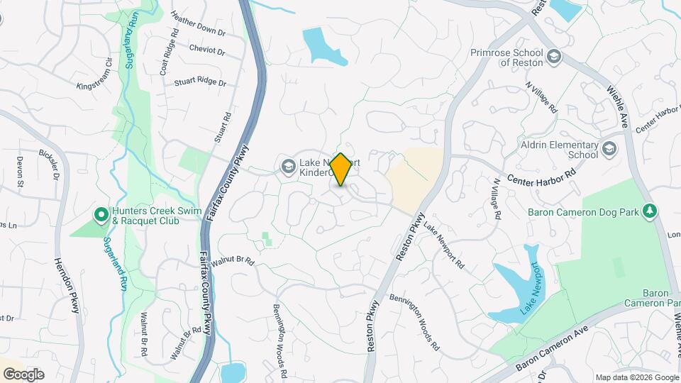 1589 Woodcrest Dr Map and Location Details