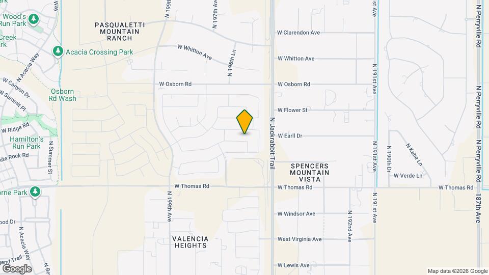 19610 W Avalon Dr Map and Location Details