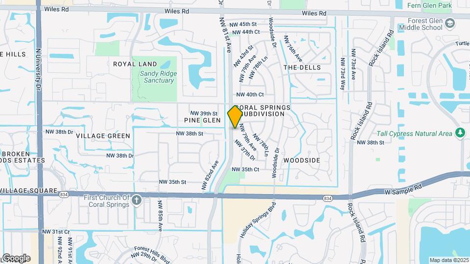 3791 Riverside Dr Map and Location Details