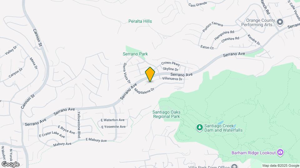 7058 Villanueva Dr Map and Location Details