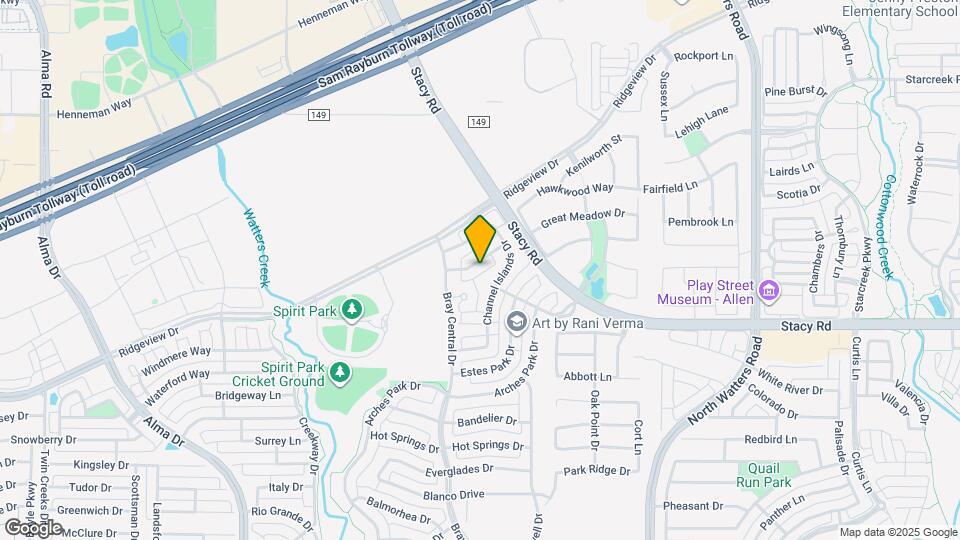 1003 Crystal Springs Dr Map and Location Details