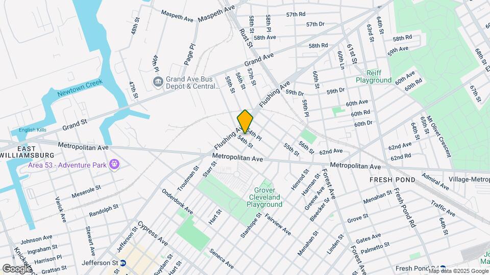 60-21 54th St-Unit -1L Map and Location Details