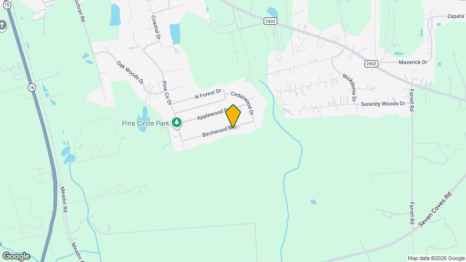 136 Birchwood Dr Map and Location Details