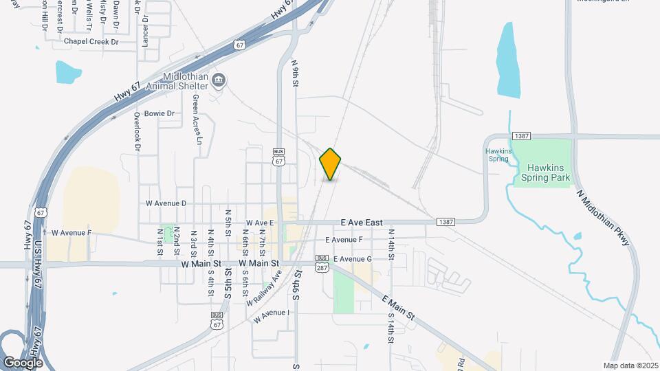 493 Bryant Ave Map and Location Details