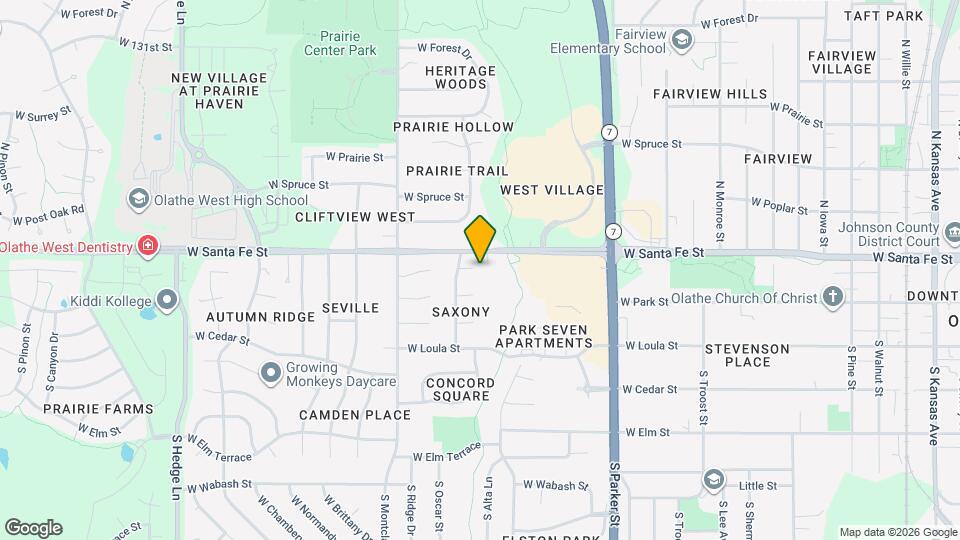 146 N Saxony Dr Map and Location Details