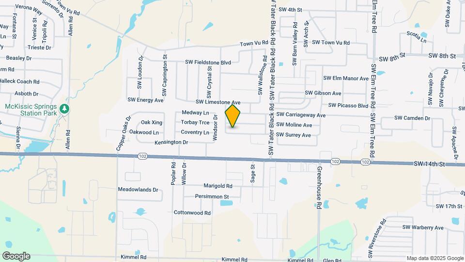 4300 SW Broadstone Ave Map and Location Details