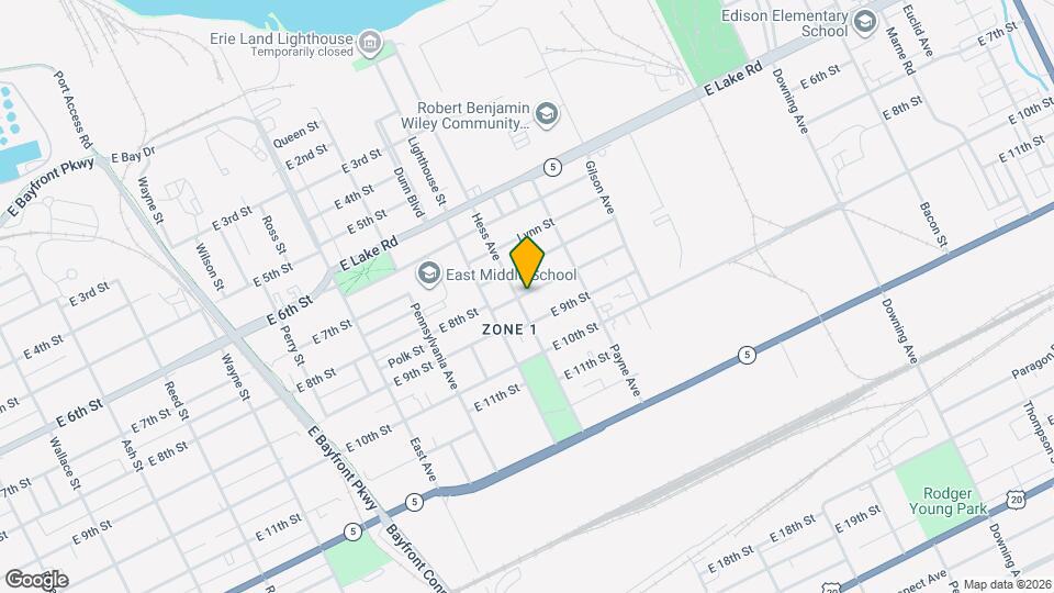 801 Hess Ave, Unit 1st Floor Mapa y Detalles de la Ubicación