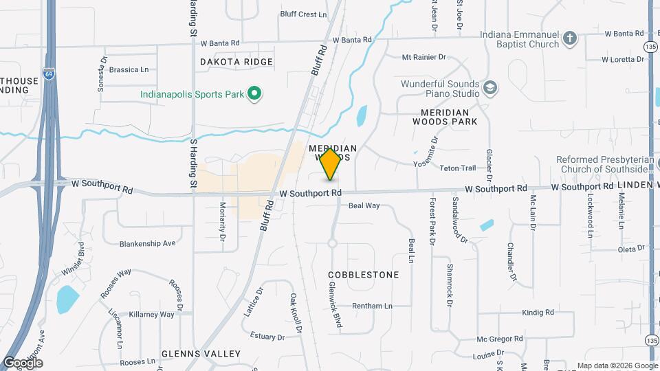 1068 W Southport Rd Map and Location Details