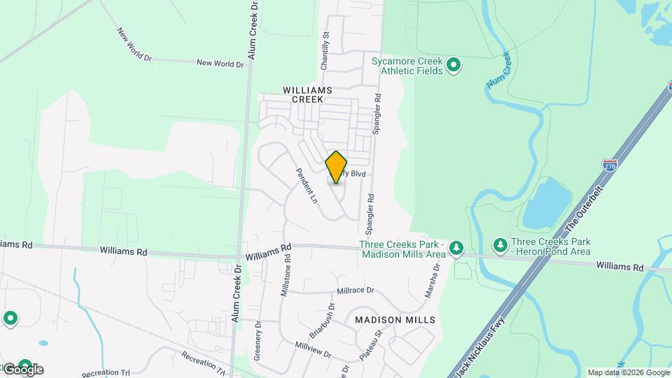 3802 Willowswitch Ln Map and Location Details