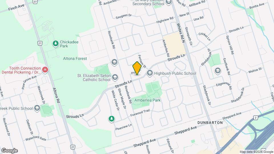 582 Strouds Ln Map and Location Details