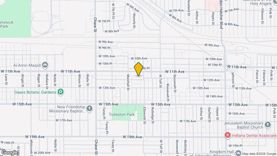 2530 W 12th Ave Map and Location Details