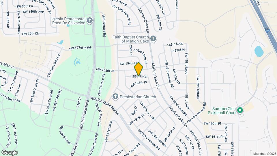 2228 SW 156th Loop Map and Location Details