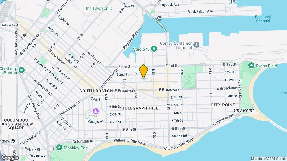 520 E 3rd St, Unit 3F Map and Location Details