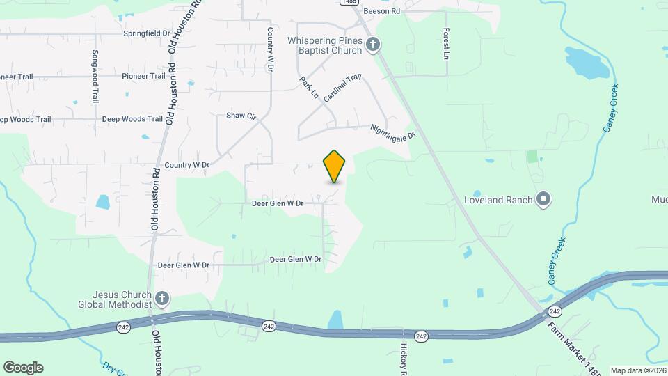 18397 Deer Glen W Dr Map and Location Details