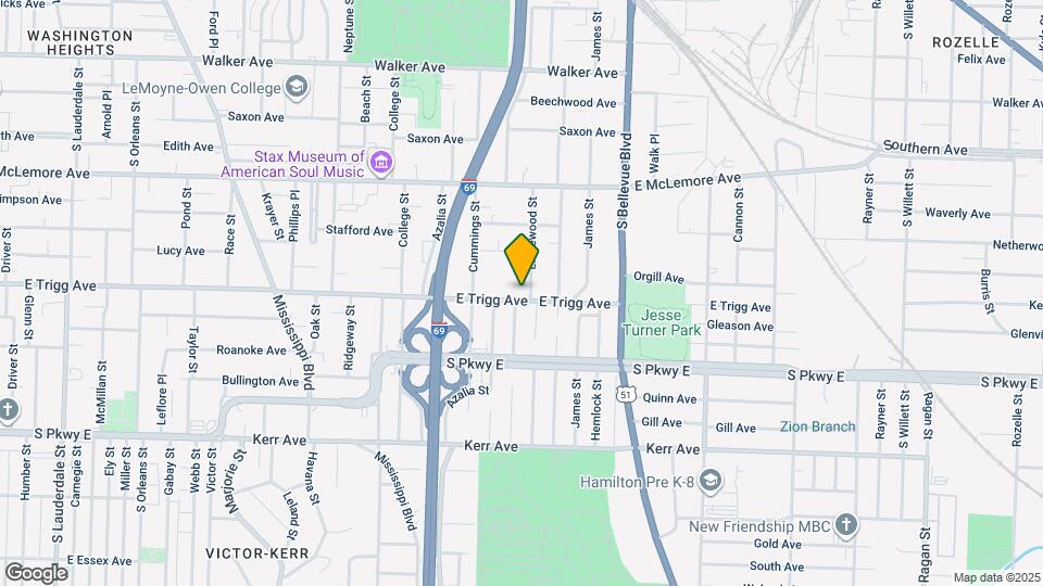 1273 Englewood St Map and Location Details