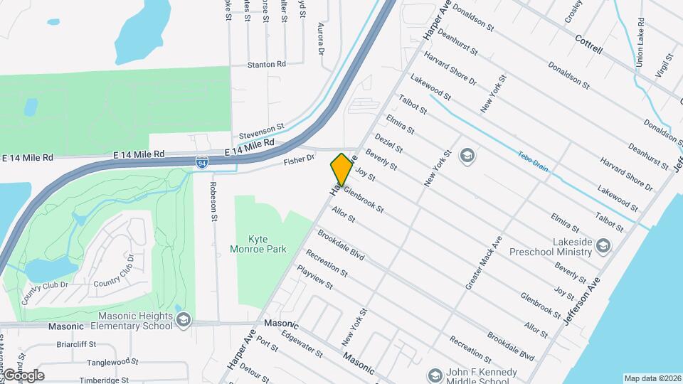 33200 Harper Ave Mapa y Detalles de la Ubicación