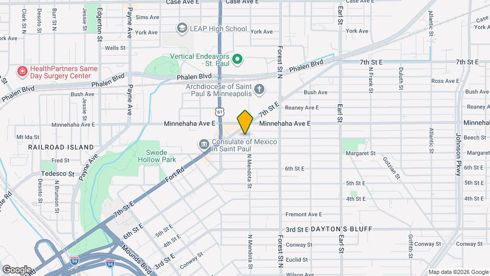 869 Beech St Map and Location Details