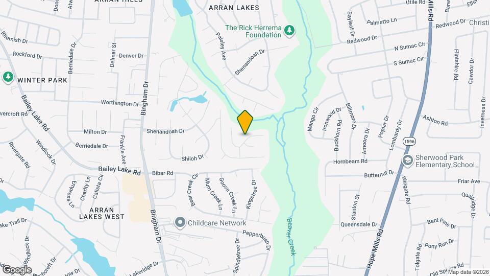 5744 Randleman St Map and Location Details