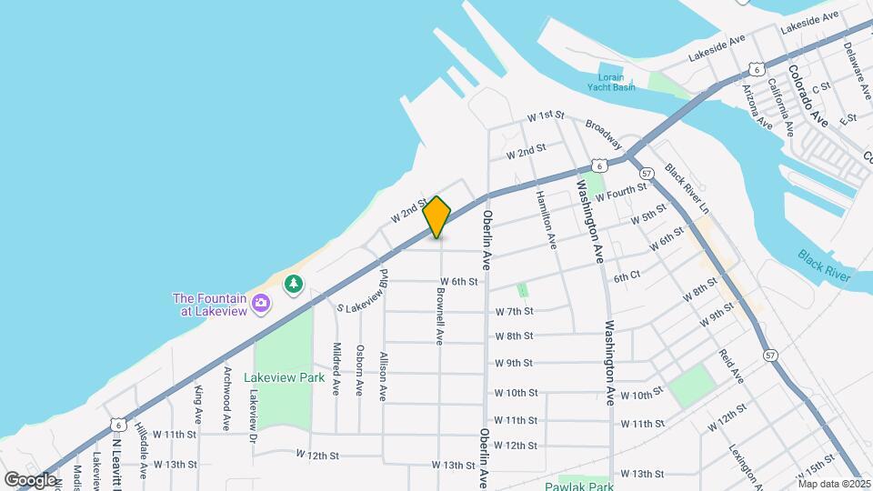 1302 W 5th St Map and Location Details