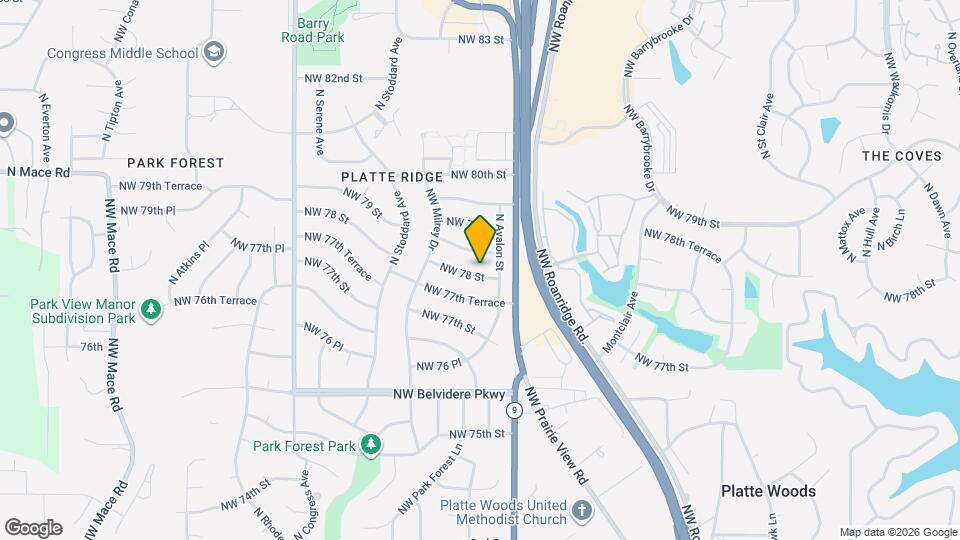 6904 NW 78th St Map and Location Details