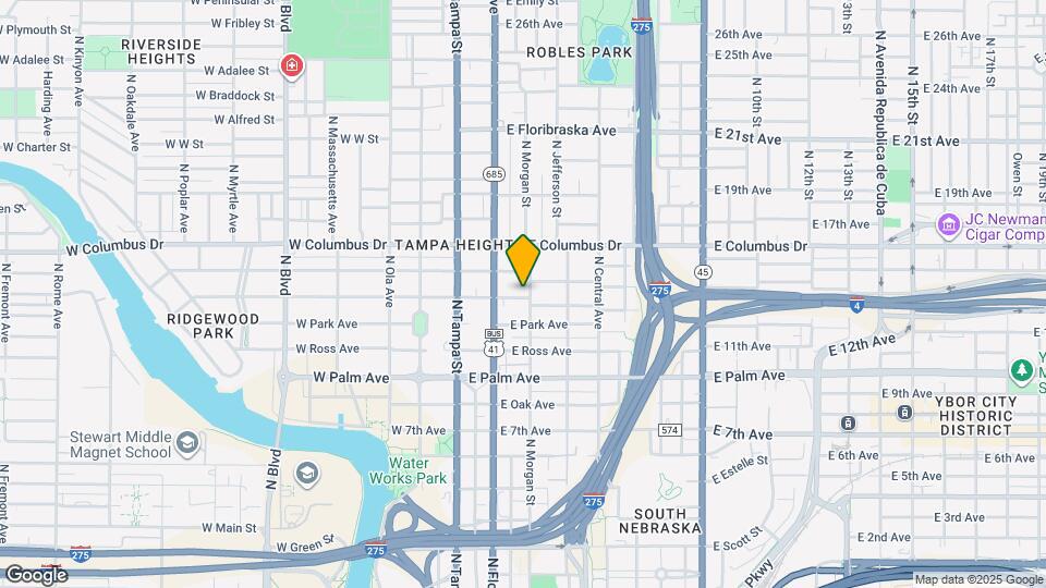 2302 N Morgan St Map and Location Details