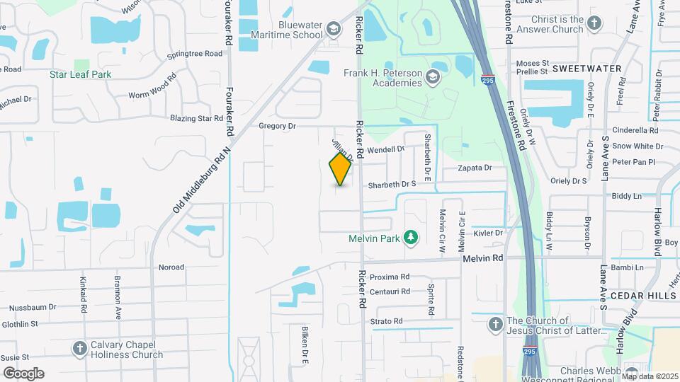 7782 Mordecai Ct Map and Location Details