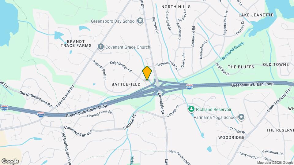 3221 Regents Park Ln Mapa y Detalles de la Ubicación