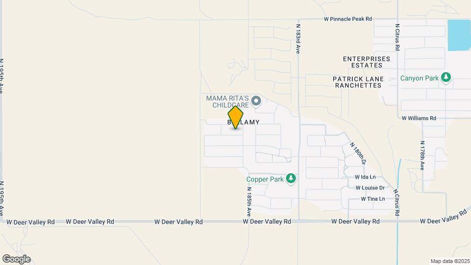 18530 W Robin Ln Map and Location Details