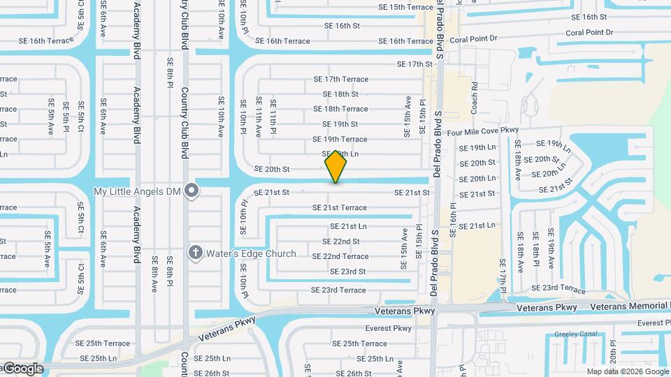 1305 SE 21st St Map and Location Details