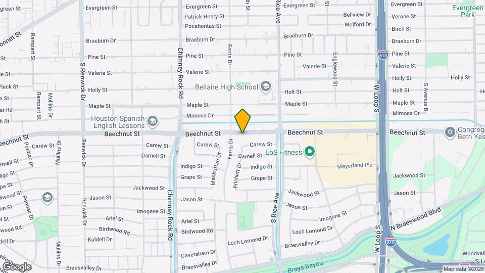 5147 Beechnut St Map and Location Details