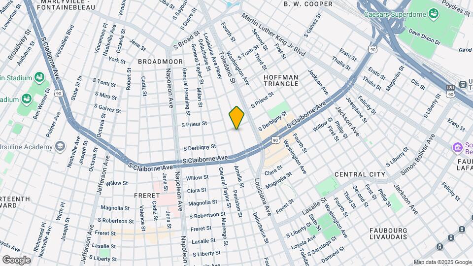 3128 Louisiana Ave Pkwy Map and Location Details