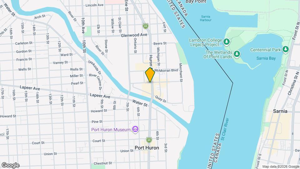 Tecumseh Building Map and Location Details