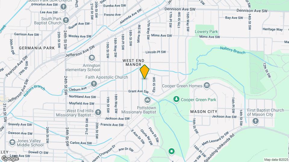 1520 17th Way SW Map and Location Details