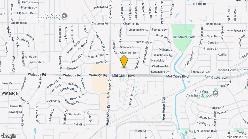 6317 Sunset Rd Map and Location Details