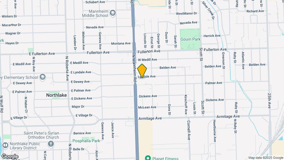 10315 W Lyndale Ave Map and Location Details