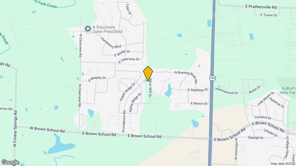 5213 Silver Mill Dr Map and Location Details