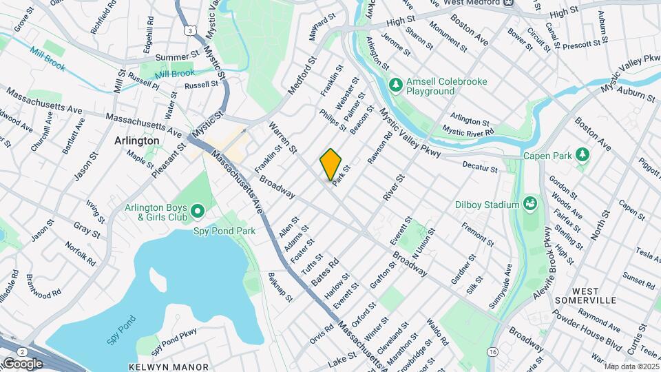 69 Warren St, Unit 1 Map and Location Details