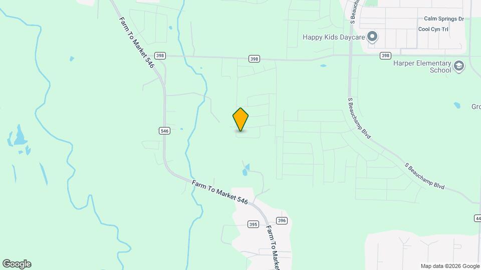 1316 Rusted Rail Dr Map and Location Details