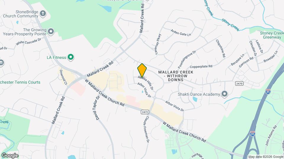 3009 Azalea Hills Dr Map and Location Details