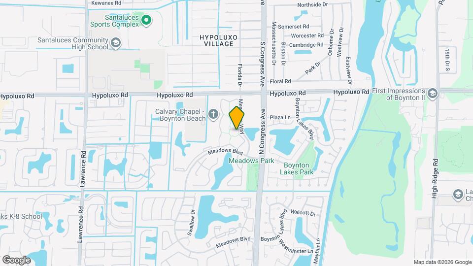 414 Meadows Cir Map and Location Details