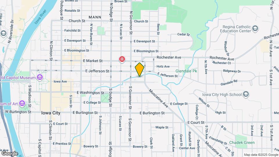 934 Iowa Ave Map and Location Details