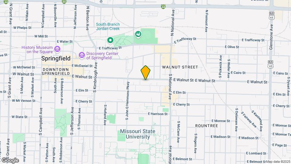 1014 E Walnut St Mapa y Detalles de la Ubicación